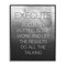 Stupell Industries Execute Motivational Definition Framed Giclee Wall Art Design by Daphne Polselli